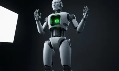NVIDIA Isaac GR00T open humanoid robot reference design built on Jetson Thor.