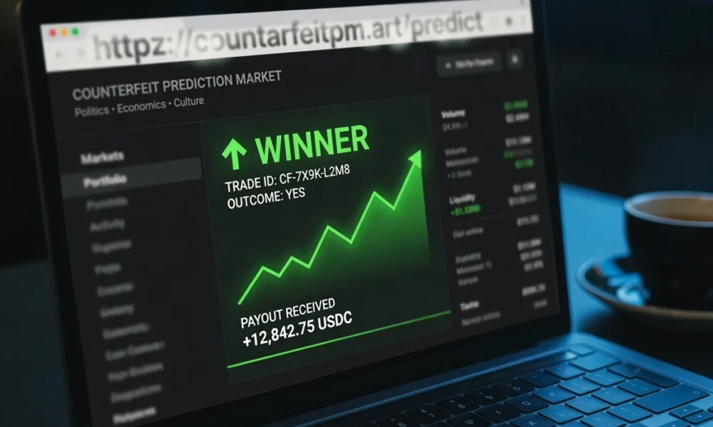 Polymarket fake bet videos creator campaign investigation