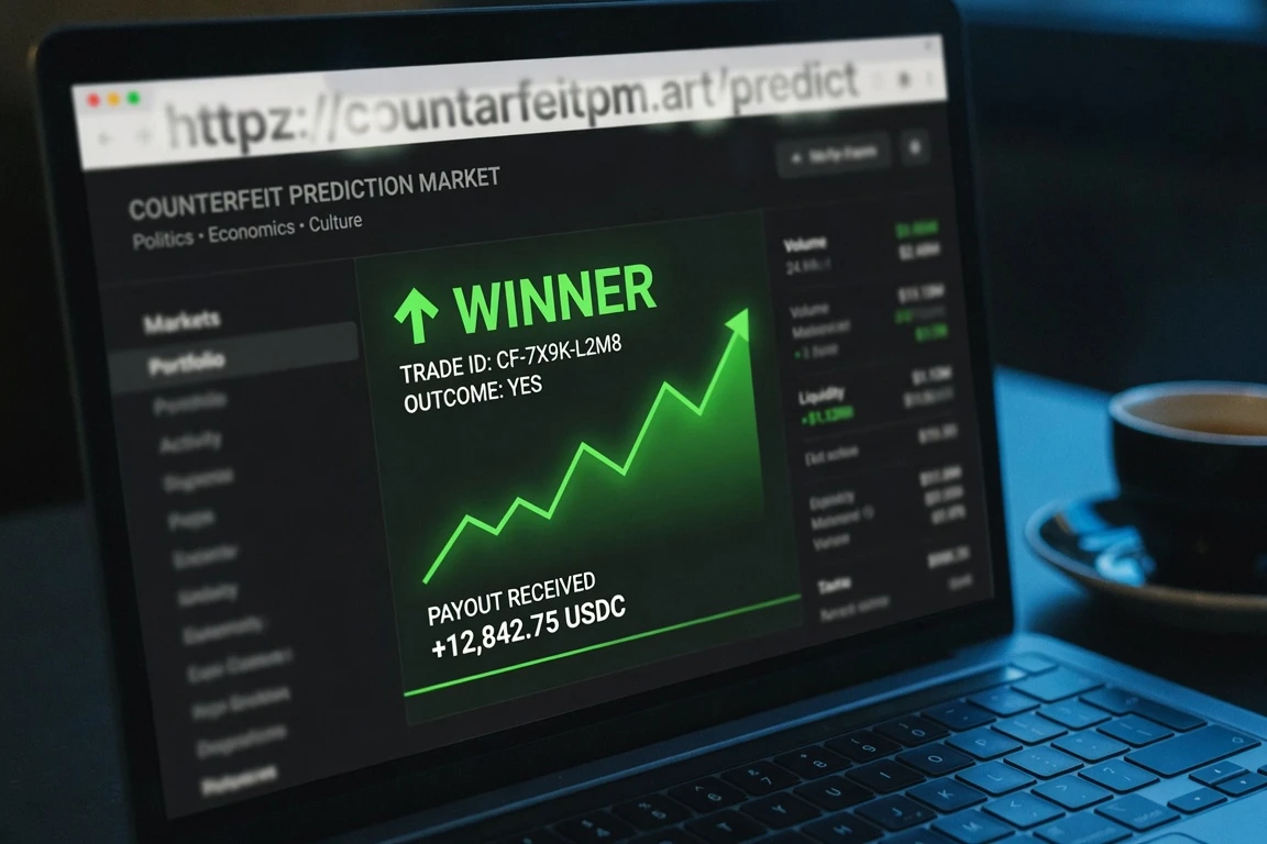 Polymarket fake bet videos creator campaign investigation