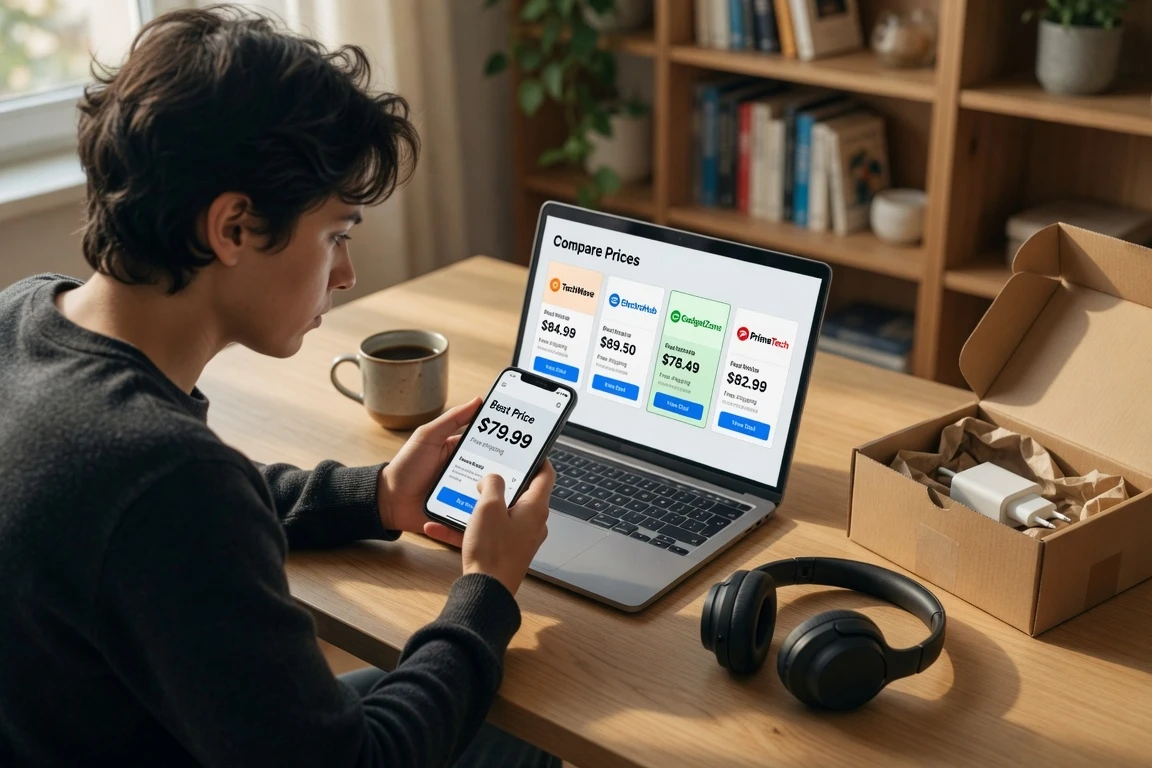 Prime Day 2026 tech deals on a desk