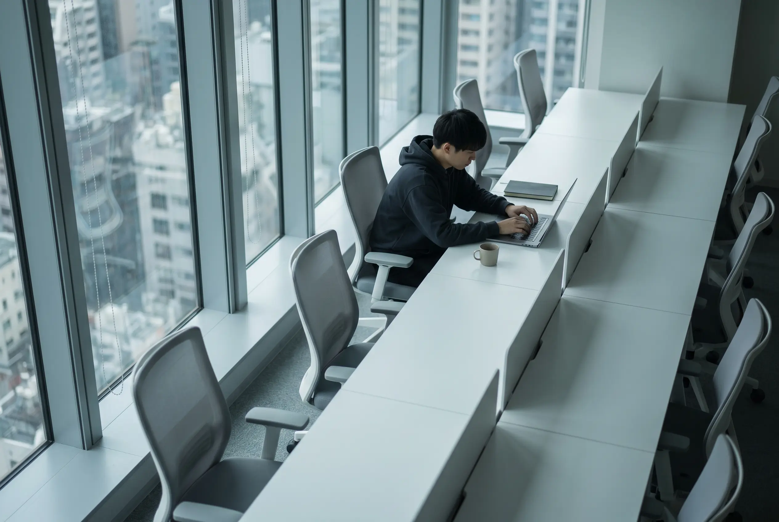 Remote work and youth unemployment leaving young college graduates sidelined from entry-level office jobs.