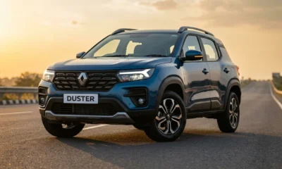 Renault Duster 1.0 turbo ARAI fuel efficiency India mid-size SUV
