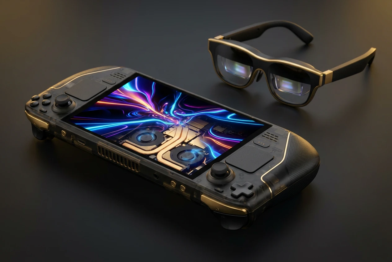 ROG Xbox Ally X20 first OLED handheld in 20th anniversary bundle with AR glasses.