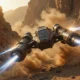 Star Wars Galactic Racer Burnout-style podracing gameplay