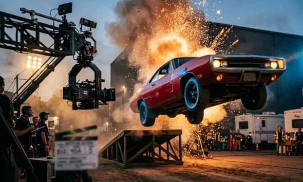 Stuntman Hollywood PS5 stunt-racing revival revealed at Sony State of Play.