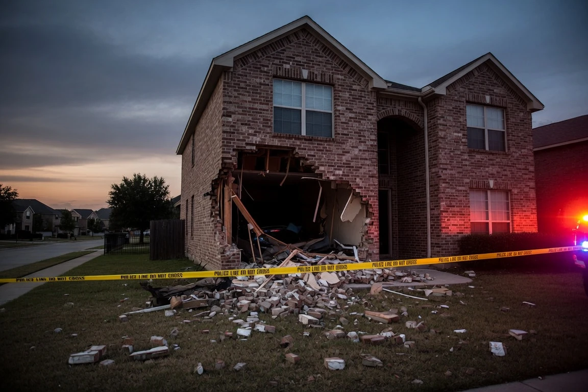 Tesla Autopilot crash Texas home leaves a hole in the wall