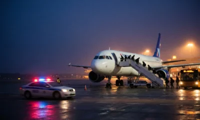 United Airlines Bluetooth device security diversion at Newark airport explained for travelers.