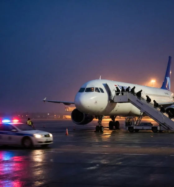 United Airlines Bluetooth device security diversion at Newark airport explained for travelers.