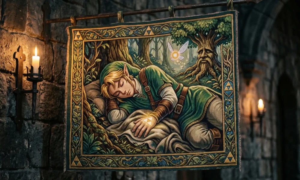 Zelda Ocarina of Time Switch 2 remake tapestry trailer