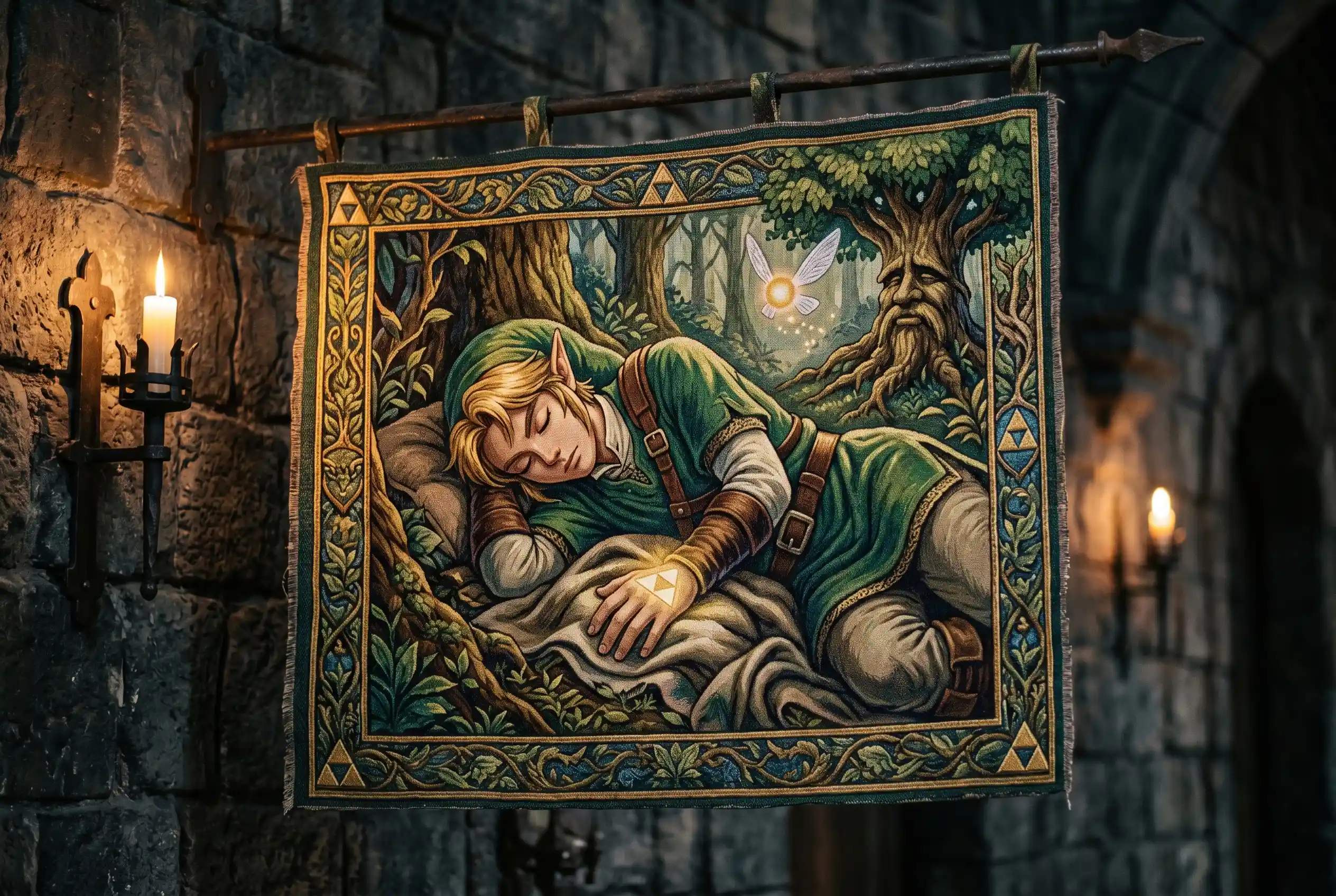 Zelda Ocarina of Time Switch 2 remake tapestry trailer