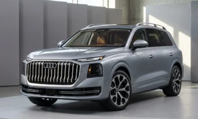 2027 Audi Q9 full-size flagship SUV illuminated grille debut
