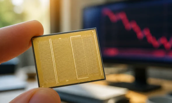 AI chip stock selloff Nvidia AMD Broadcom memory price squeeze