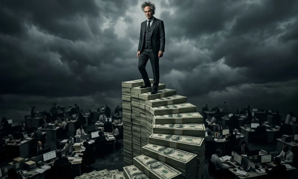 Alex Karp Palantir CEO AI wealth inequality biggest problem
