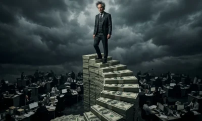 Alex Karp Palantir CEO AI wealth inequality biggest problem