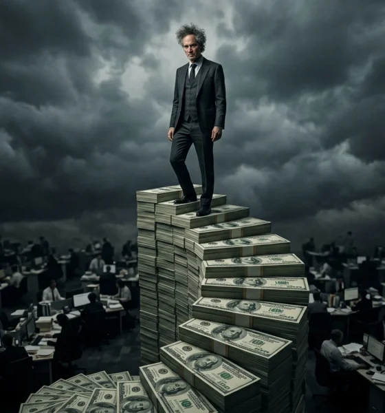 Alex Karp Palantir CEO AI wealth inequality biggest problem
