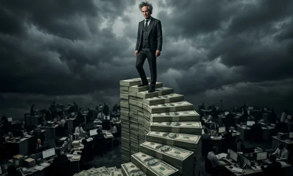Alex Karp Palantir CEO AI wealth inequality biggest problem