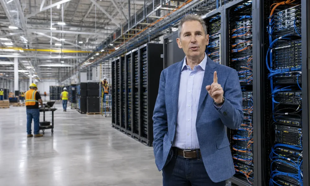 Amazon AWS AI cloud growth Q2 earnings data center build