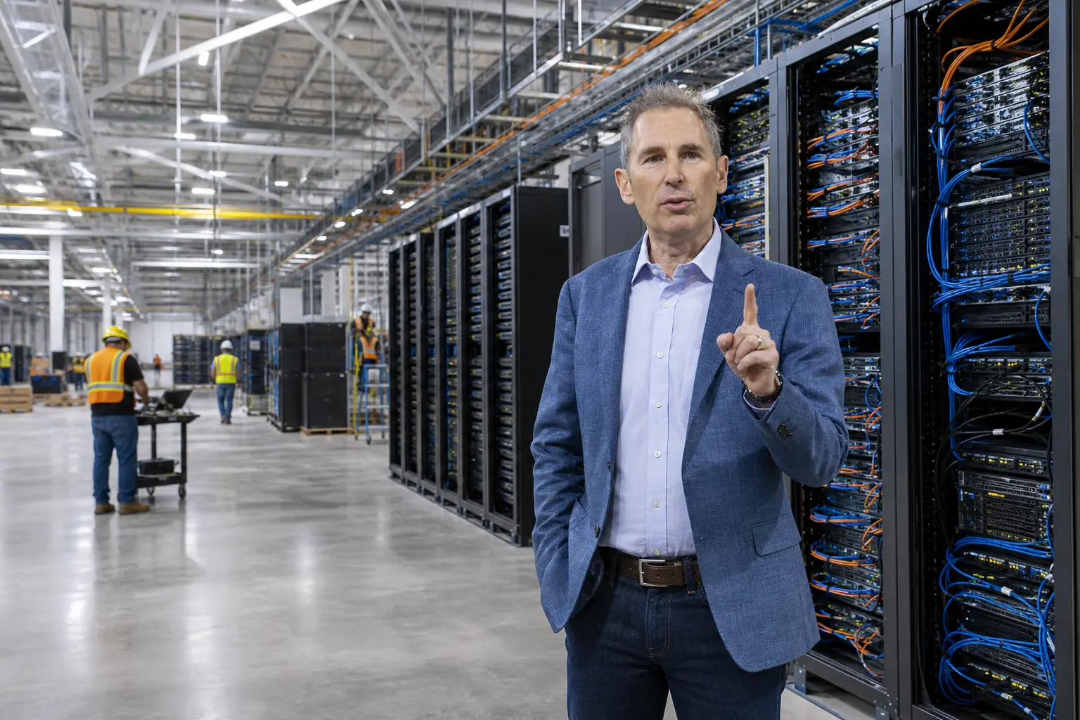 Amazon AWS AI cloud growth Q2 earnings data center build