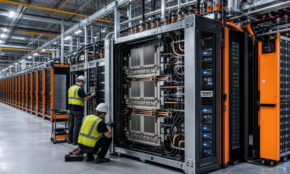 Amazon AWS Trainium AI chips data center infrastructure buildout 2026