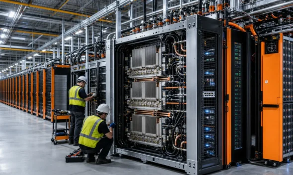 Amazon AWS Trainium AI chips data center infrastructure buildout 2026