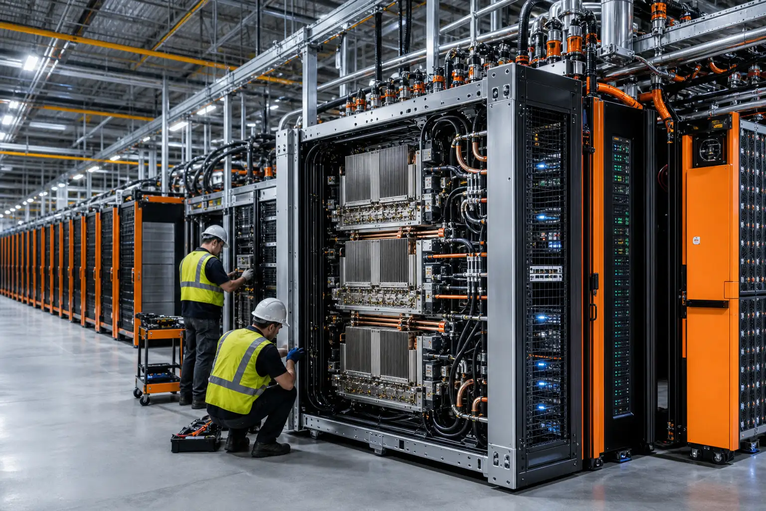 Amazon AWS Trainium AI chips data center infrastructure buildout 2026
