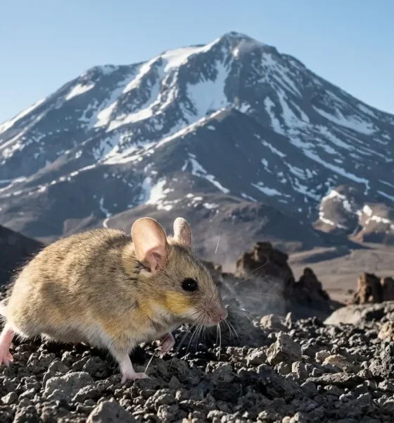 Andean leaf-eared mouse high altitude survival genome study