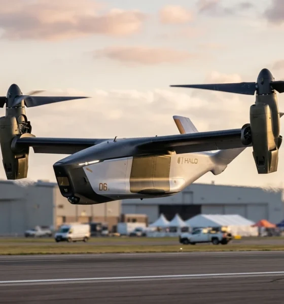 Anduril Archer Thunder hybrid electric VTOL defense aircraft unveiling