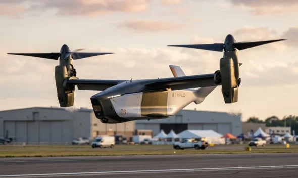 Anduril Archer Thunder hybrid electric VTOL defense aircraft unveiling