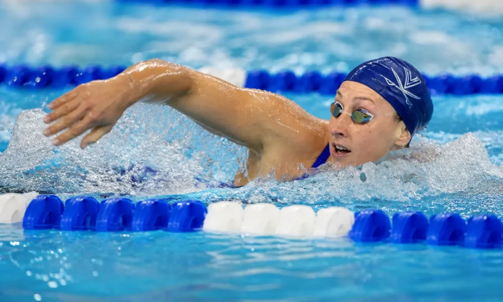 Anna Moesch American record 100 freestyle 2026 US Nationals