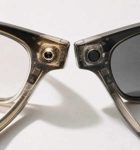 Apple smart glasses privacy features vs Meta camera glasses backlash