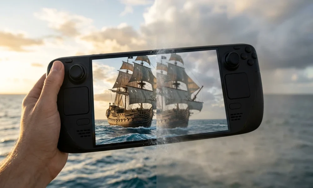 Assassin's Creed Black Flag Resynced Steam Deck MSI Claw 8 EX Performance