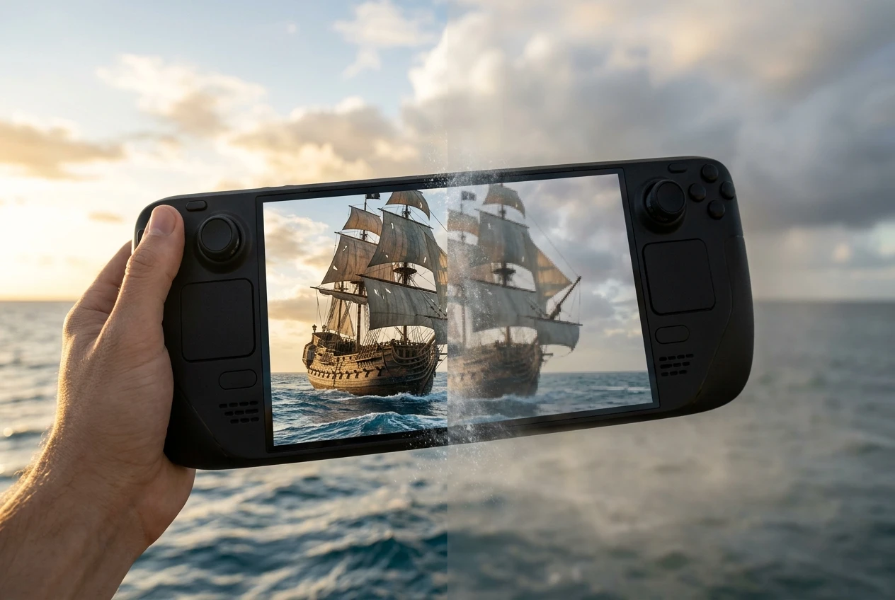 Assassin's Creed Black Flag Resynced Steam Deck MSI Claw 8 EX Performance