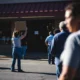 Beef-a-Roo worker strike outside Rockford sandwich chain closures