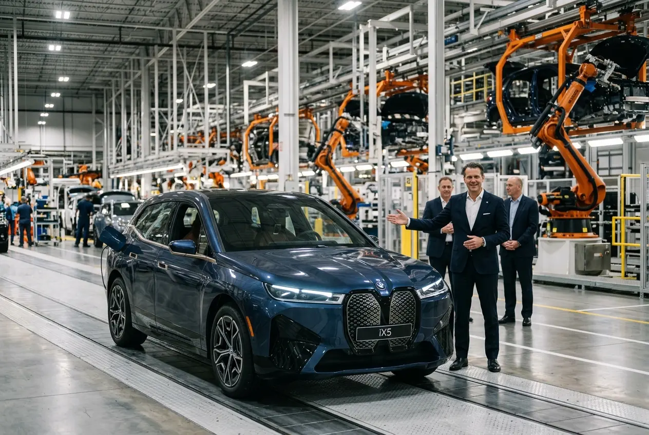 BMW South Carolina EV expansion at Plant Spartanburg