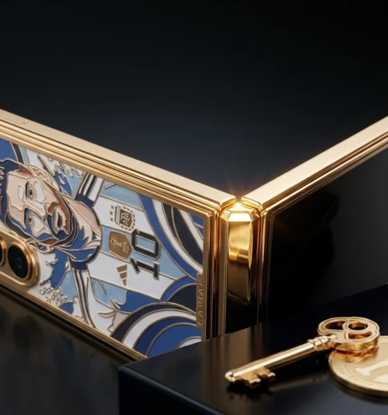 Caviar Messi Galaxy Z Fold 8 Ultra gold edition price