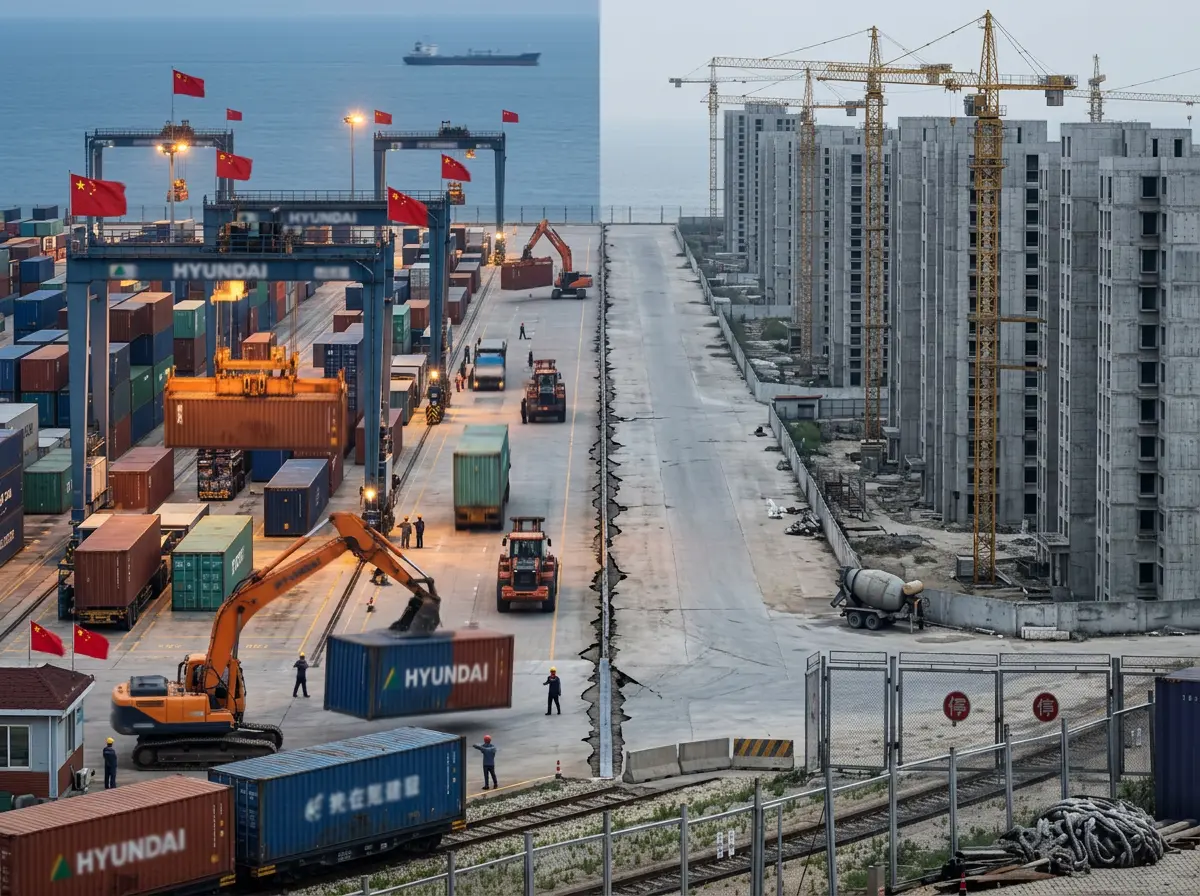 China GDP growth slows to 4.3 percent, weakest since 2022