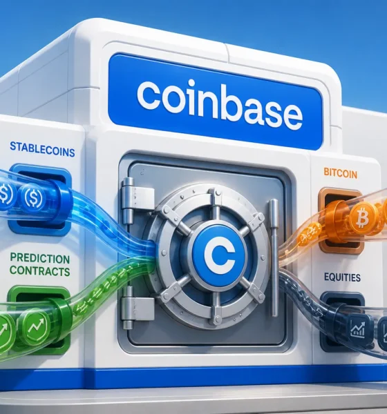 Coinbase Q2 2026 earnings miss record trading share diversification