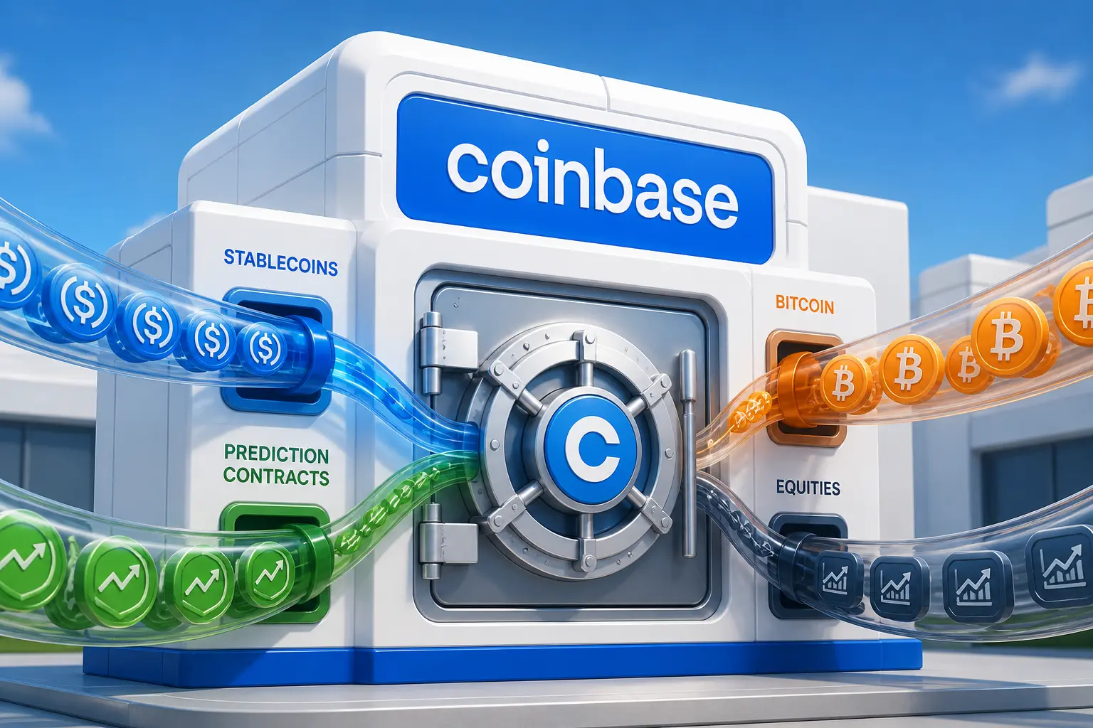 Coinbase Q2 2026 earnings miss record trading share diversification