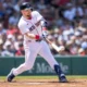 Curtis Mead Red Sox debut fractured left wrist injury