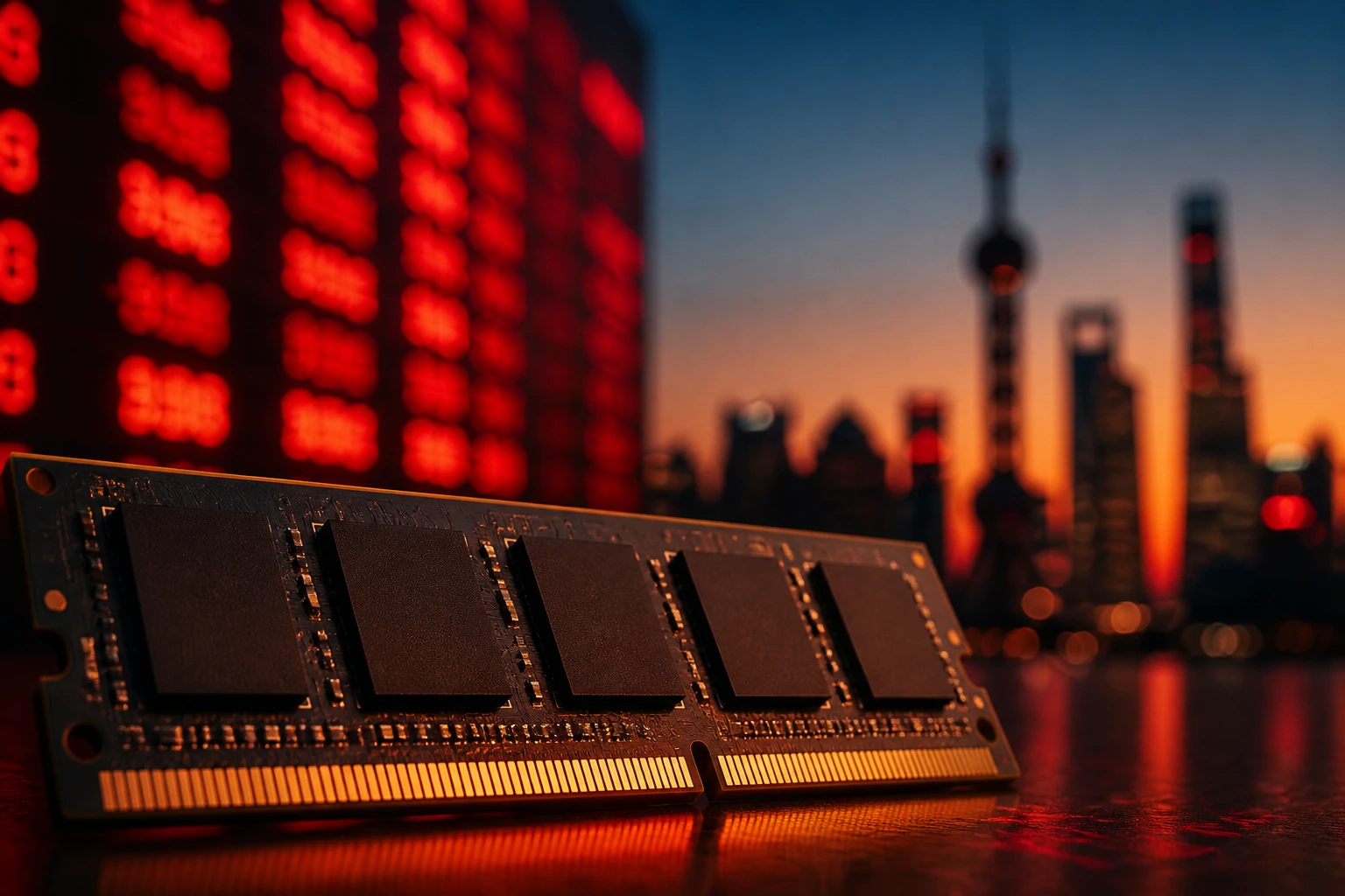 CXMT Shanghai STAR Market IPO surge chip stock selloff