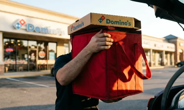 Domino's Pizza Q2 2026 earnings same-store sales franchisee squeeze