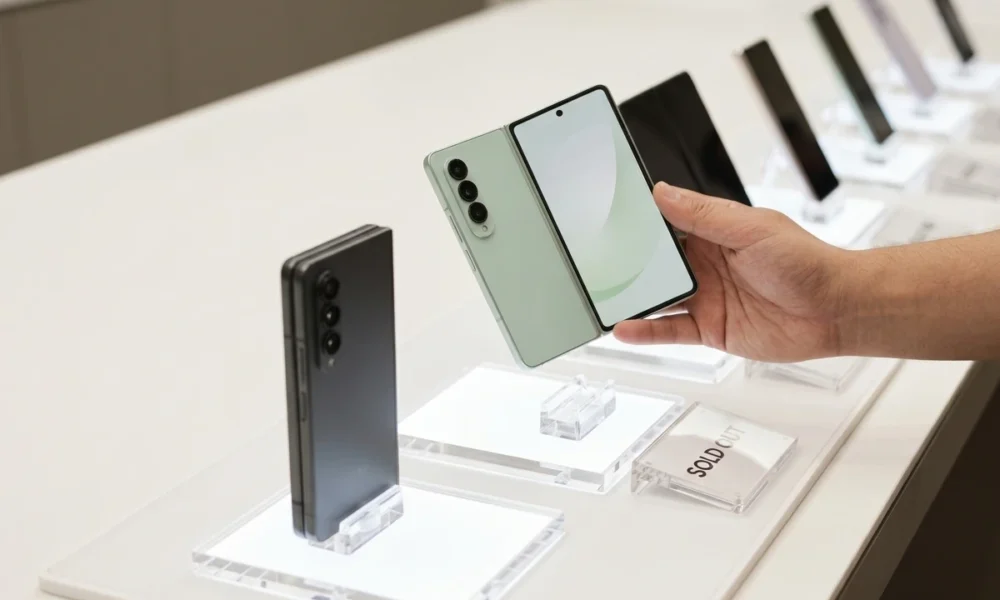 Galaxy Z Fold 8 pre-order demand triggers stock shortage delays