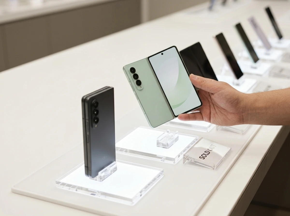 Galaxy Z Fold 8 pre-order demand triggers stock shortage delays
