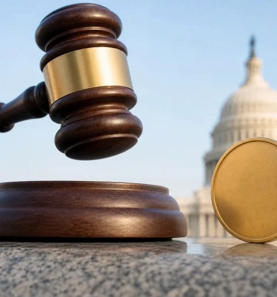 Gallego Tillis crypto ethics bill counteroffer Senate Democrats