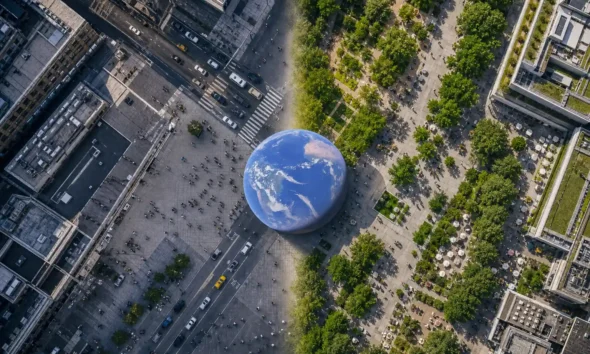 Google Earth Nano Banana 2 AI image generation real locations