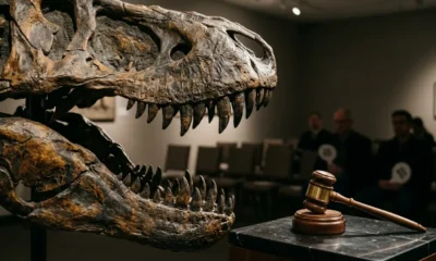Gus T Rex Sotheby's Auction Record Price South Dakota Fossil