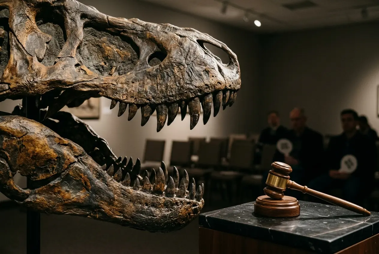 Gus T Rex Sotheby's Auction Record Price South Dakota Fossil