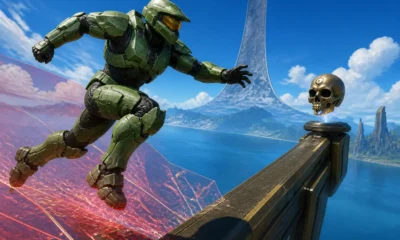 Halo Campaign Evolved Master Chief skull hunt death barriers