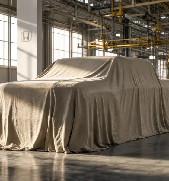 Honda Ridgeline next-generation pickup truck Alabama production pause