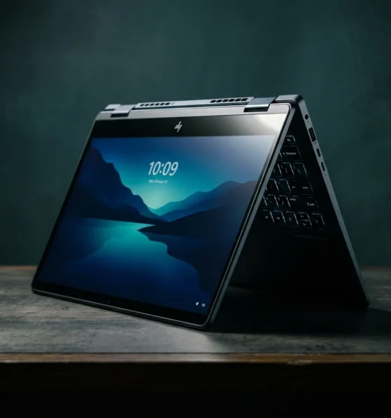 HP OmniBook X Flip 14 AMD Ryzen AI 9 465 convertible laptop